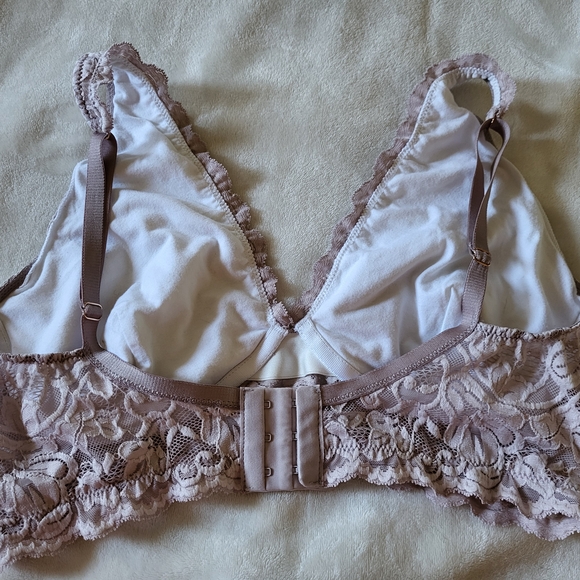 Lace Women's Intimate Bra - Light Pink - Picture 2 of 7